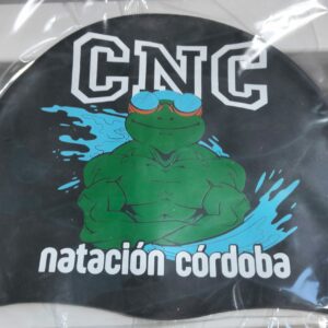 Gorro de natación CNC negro 2026
