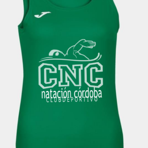 Camiseta Tirantes Verde Mujer